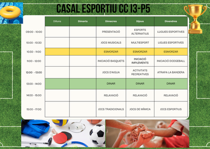 CASAL ESPORTIU CC I3-P5