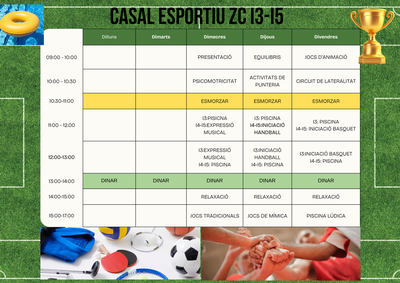 CASAL ESPORTIU ZC I3-I5