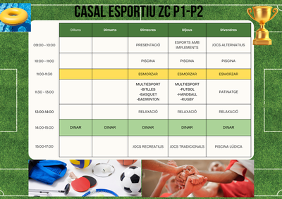 CASAL ESPORTIU ZC P1-P2