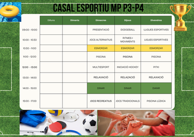 CASAL ESPORTIU MP P3-P4