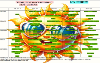 MENÚ REIXAC