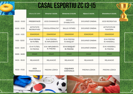 CASAL ESPORTIU ZC I3-I5