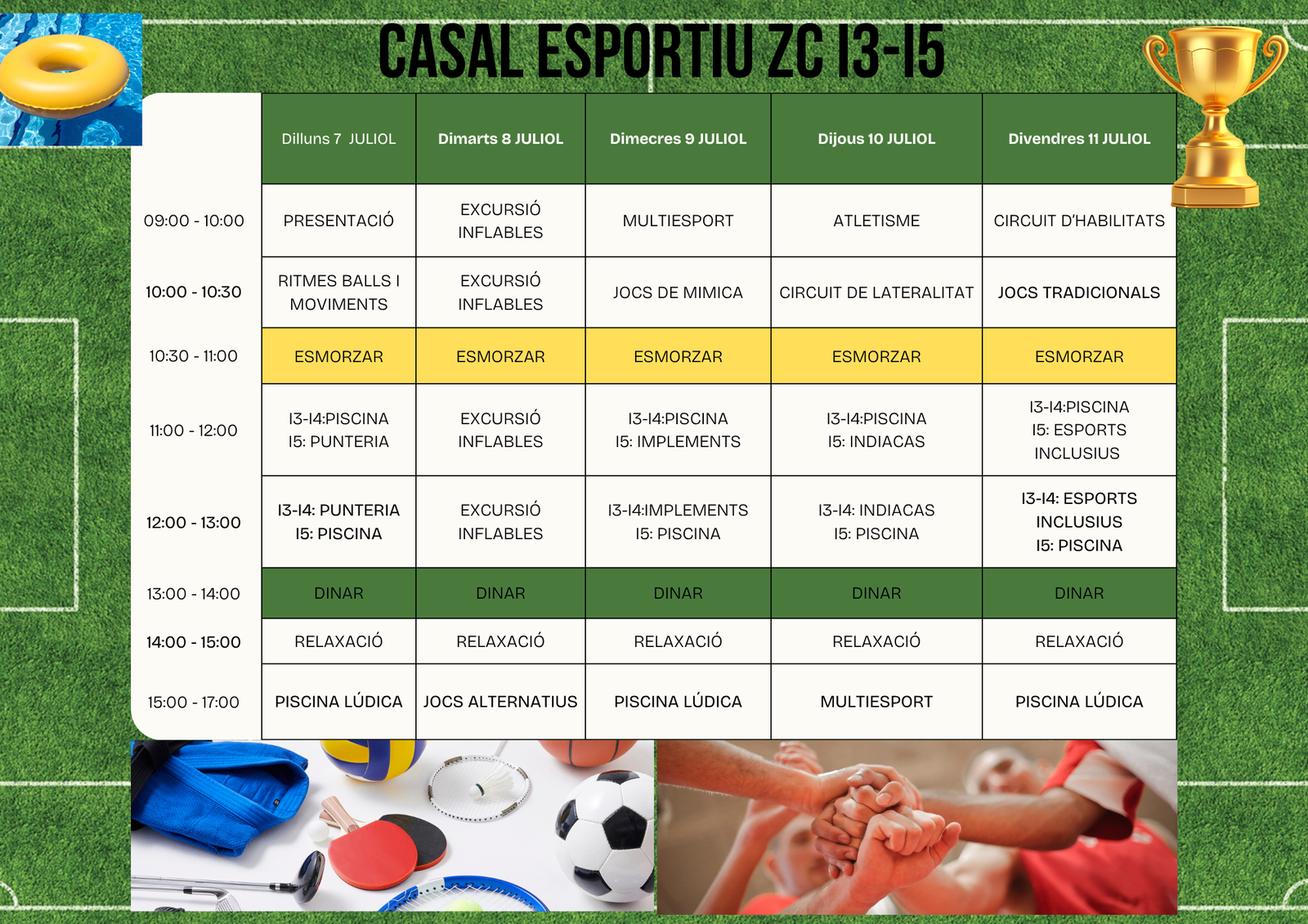 CASAL ESPORTIU ZC I3-I5